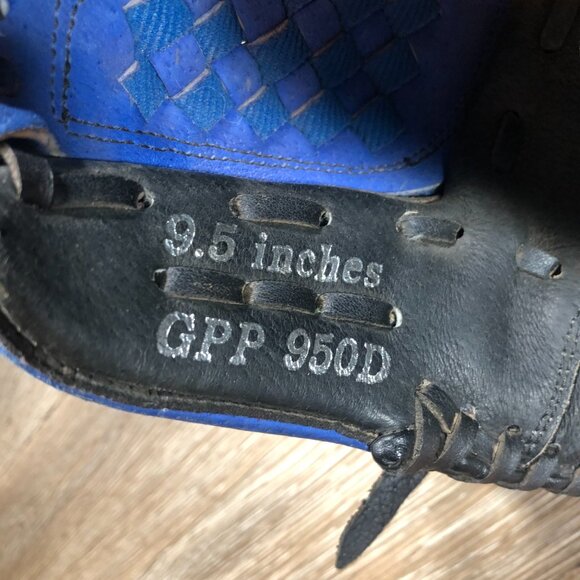 Mizuno Prospect GPP 950D RHT 9.5 Inches Butter Soft Lining Blue Black Youth - Picture 4 of 7